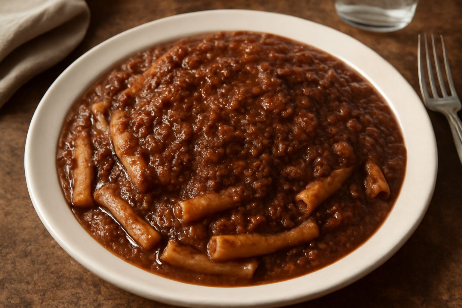Pasta al ragù triestino