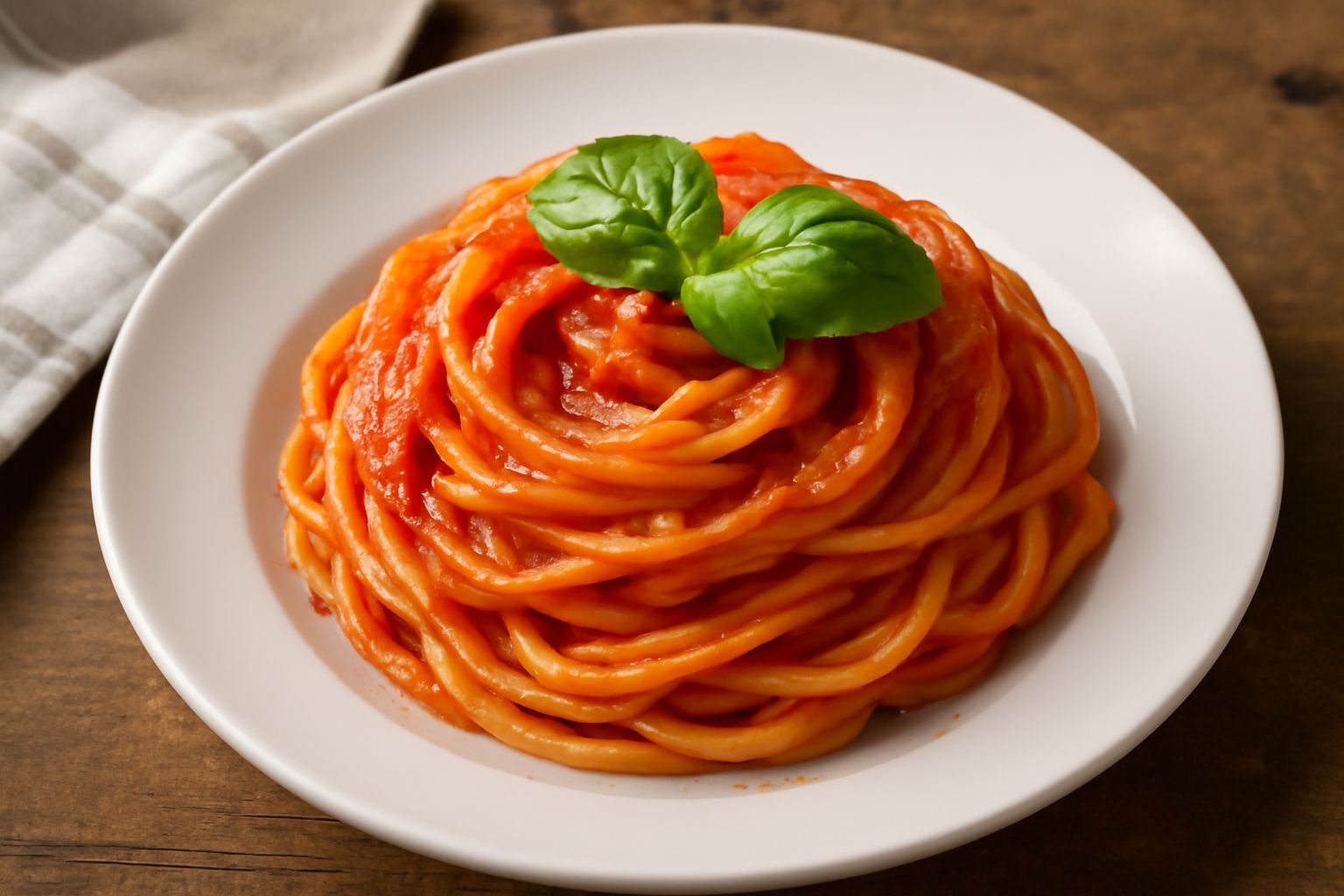 Pasta al sugo di pomodoro