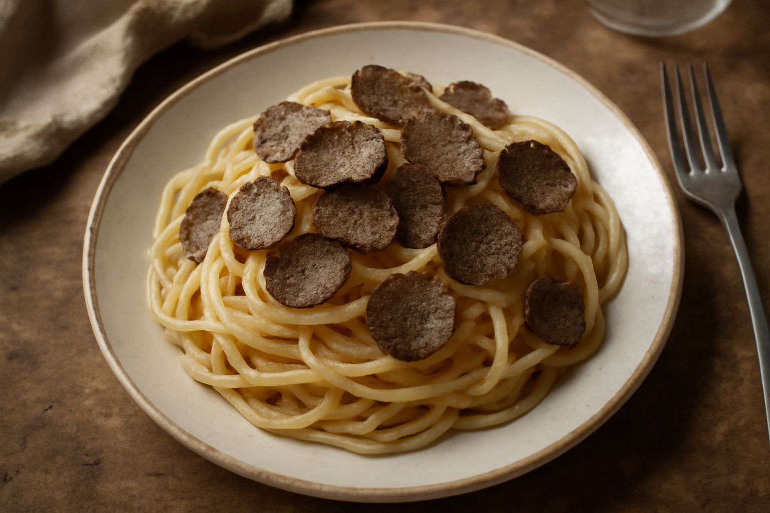 Pasta al tartufo nero: come esaltare l'aroma senza sprecare il tubero