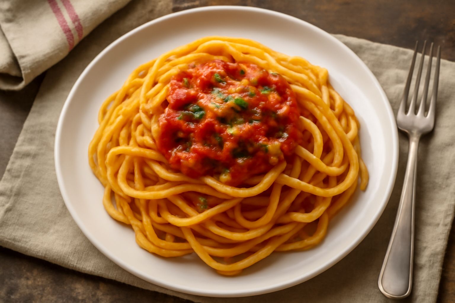 Pasta alla chitarra