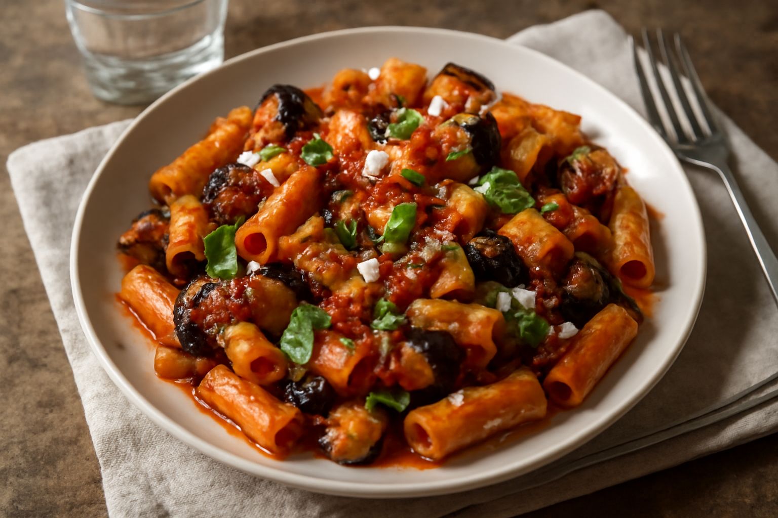 Pasta alla Norma: la ricetta siciliana con melanzane e pomodoro
