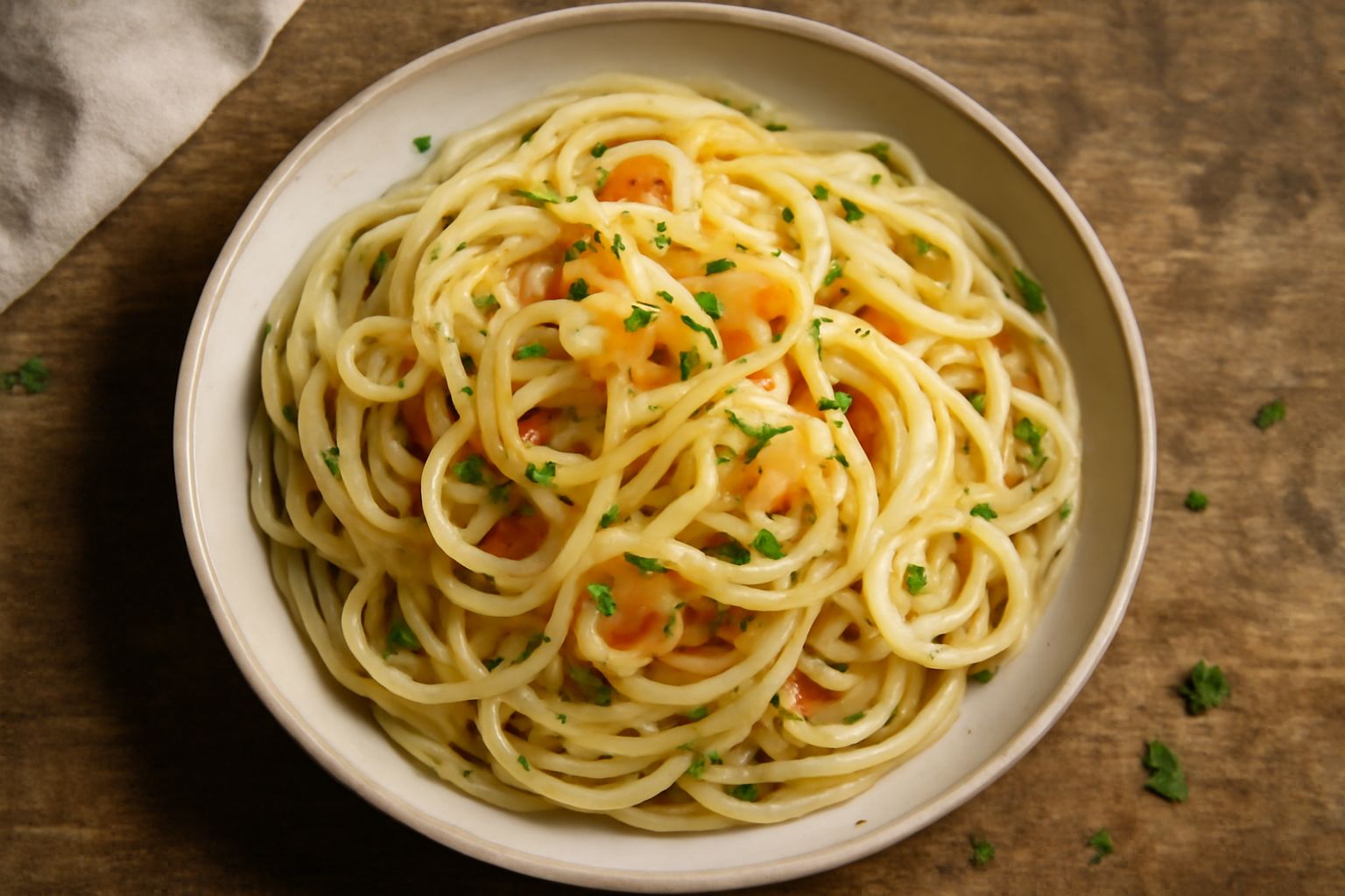 Pasta all'aglio e olio