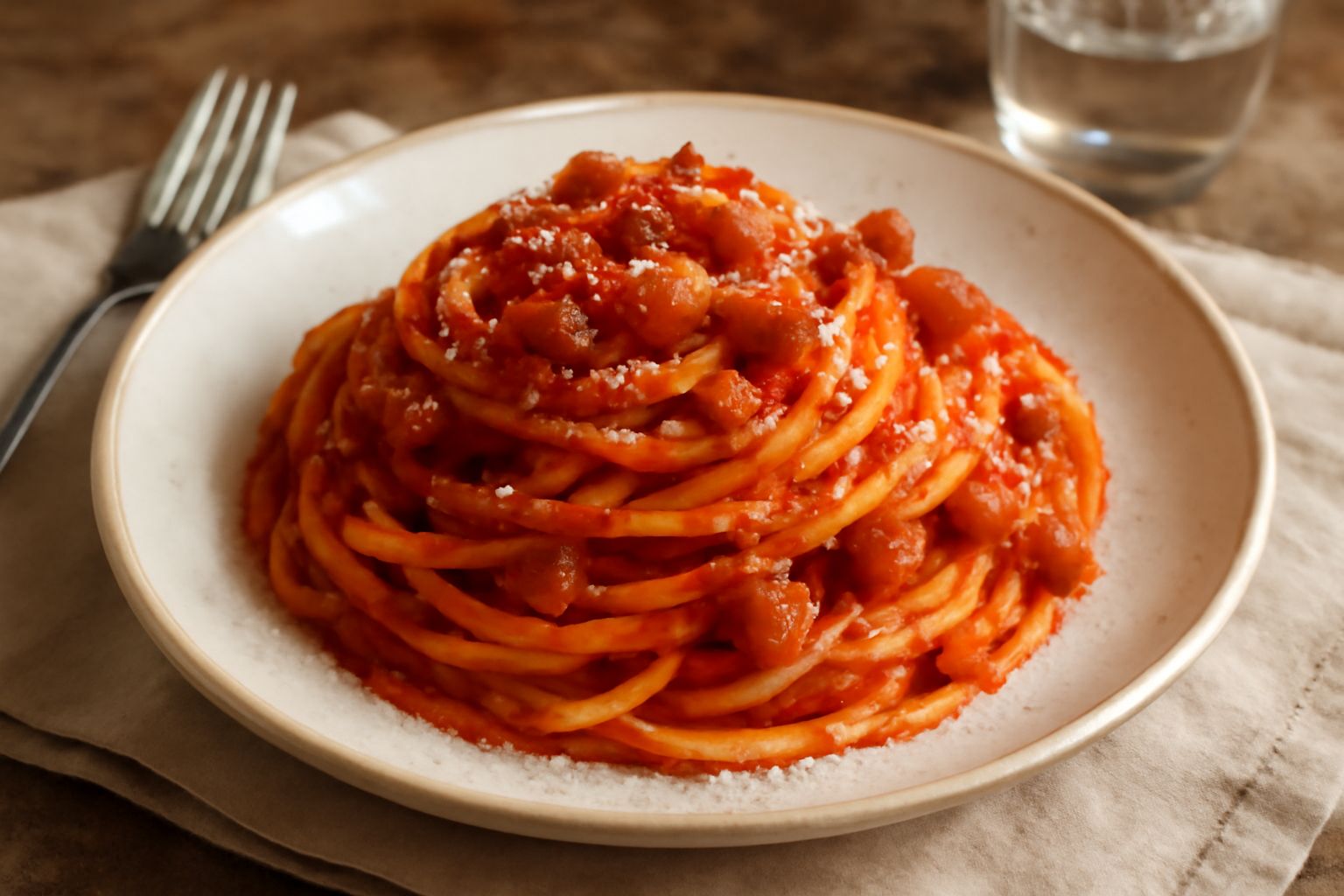 Pasta all'amatriciana