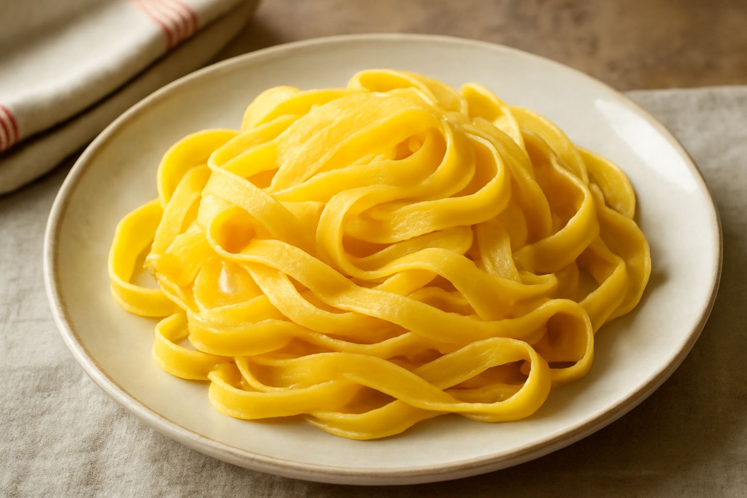 Pasta all'uovo fatta in casa