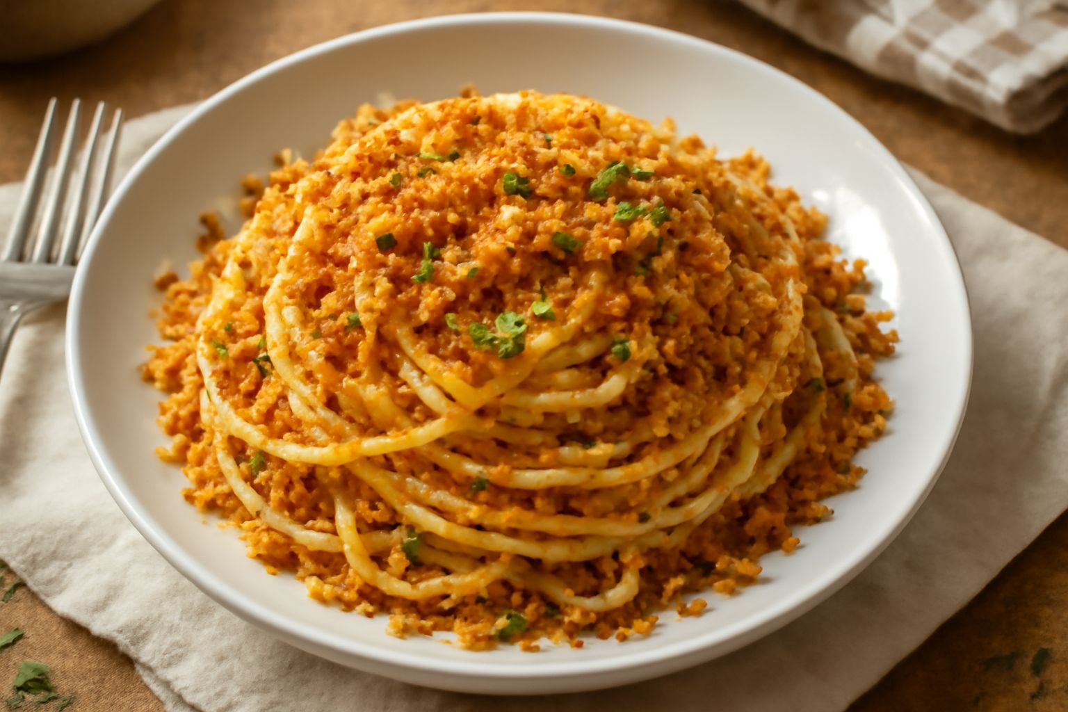 Pasta ca' la mollica