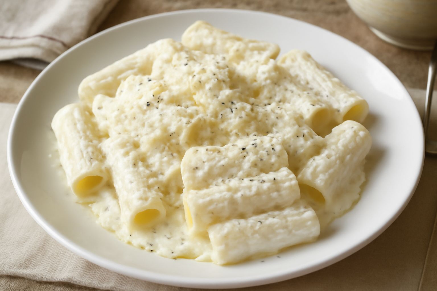Pasta ca' la ricotta
