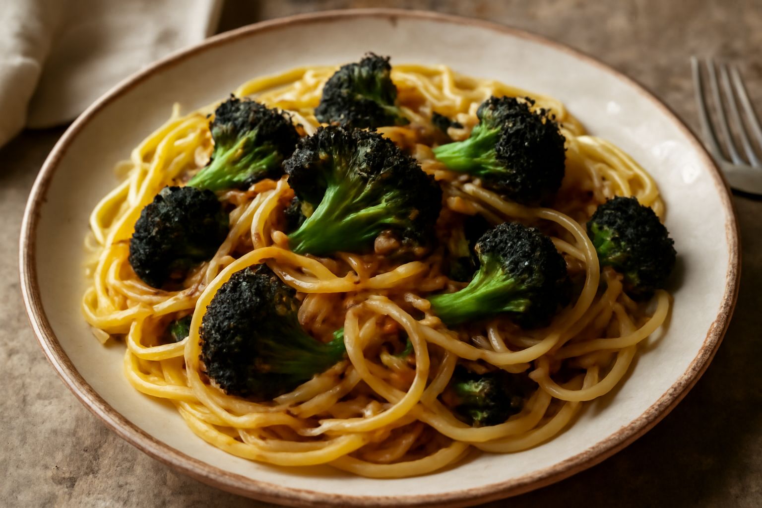 Pasta ca' le vruocculi arriminati