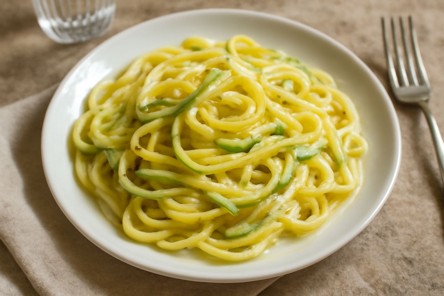 Pasta ca le zucchine