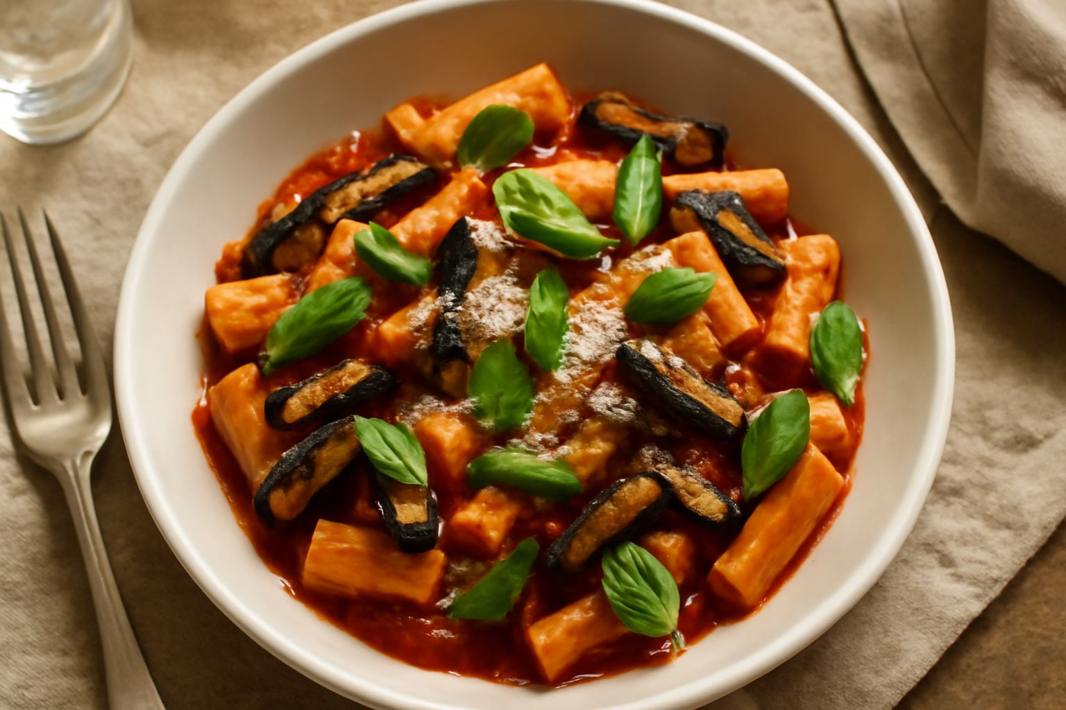 Pasta ca' li melanzani