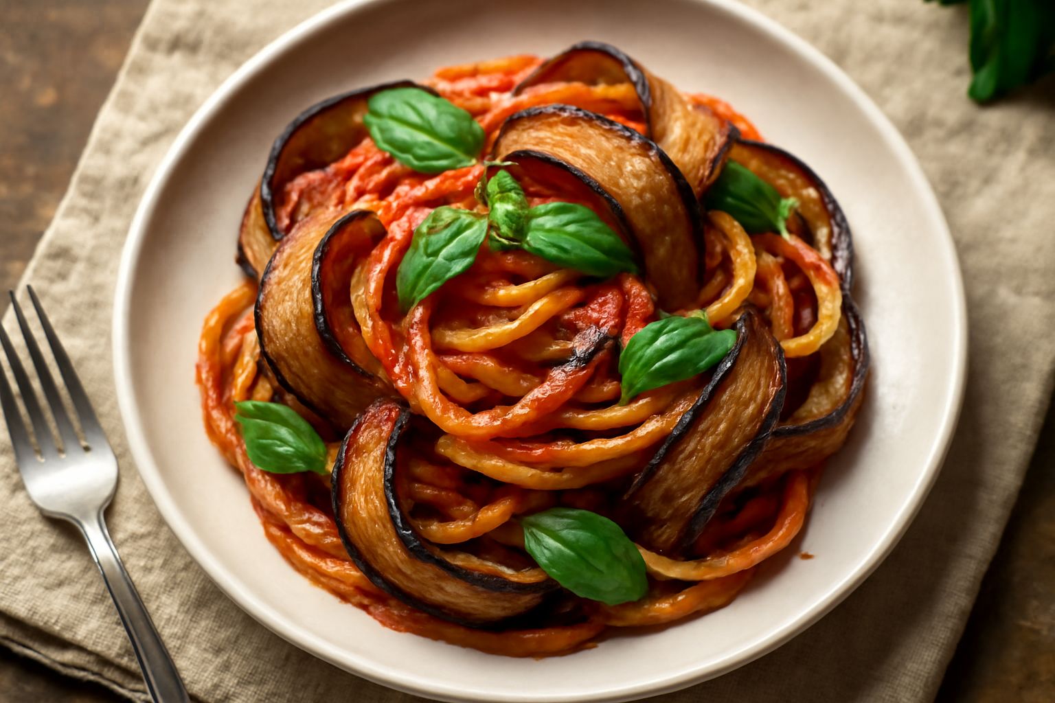 Pasta ca' melanzana