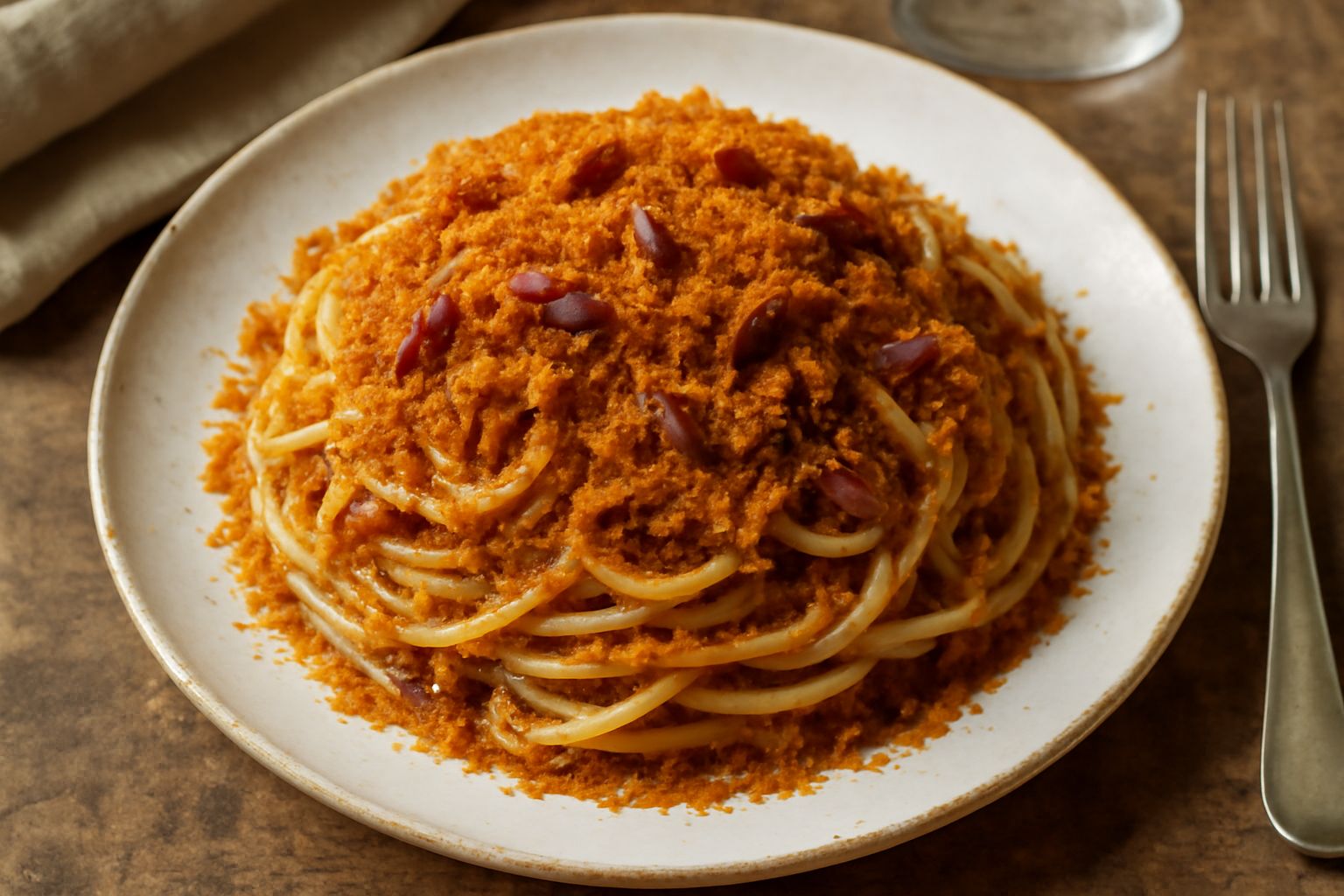 Pasta ca' muddica e sardella