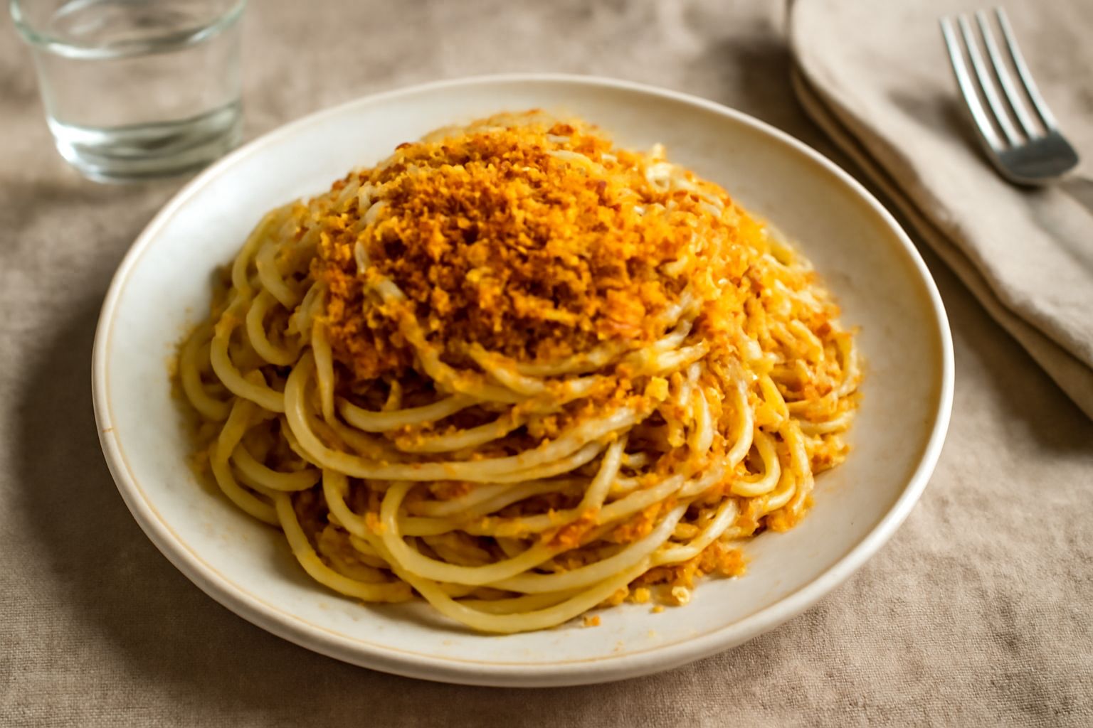 Pasta ca muddica fritta