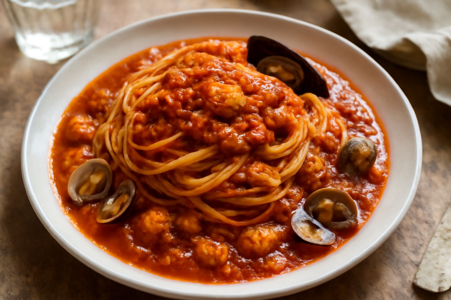 Pasta ca ragu di pesce