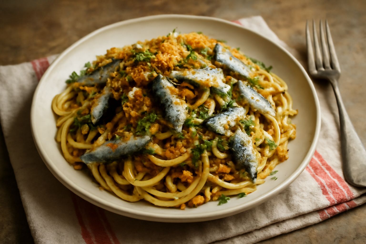 Pasta chi sardi: il piatto che racchiude la memoria di una tavola