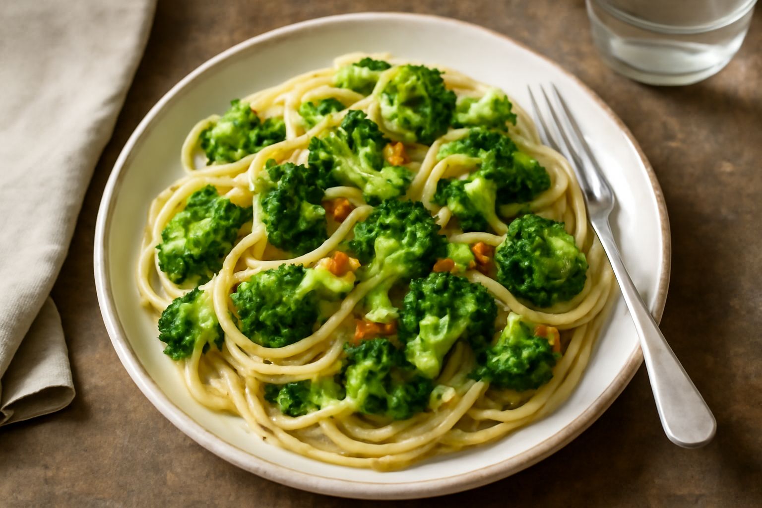 Pasta con i broccoli arriminati