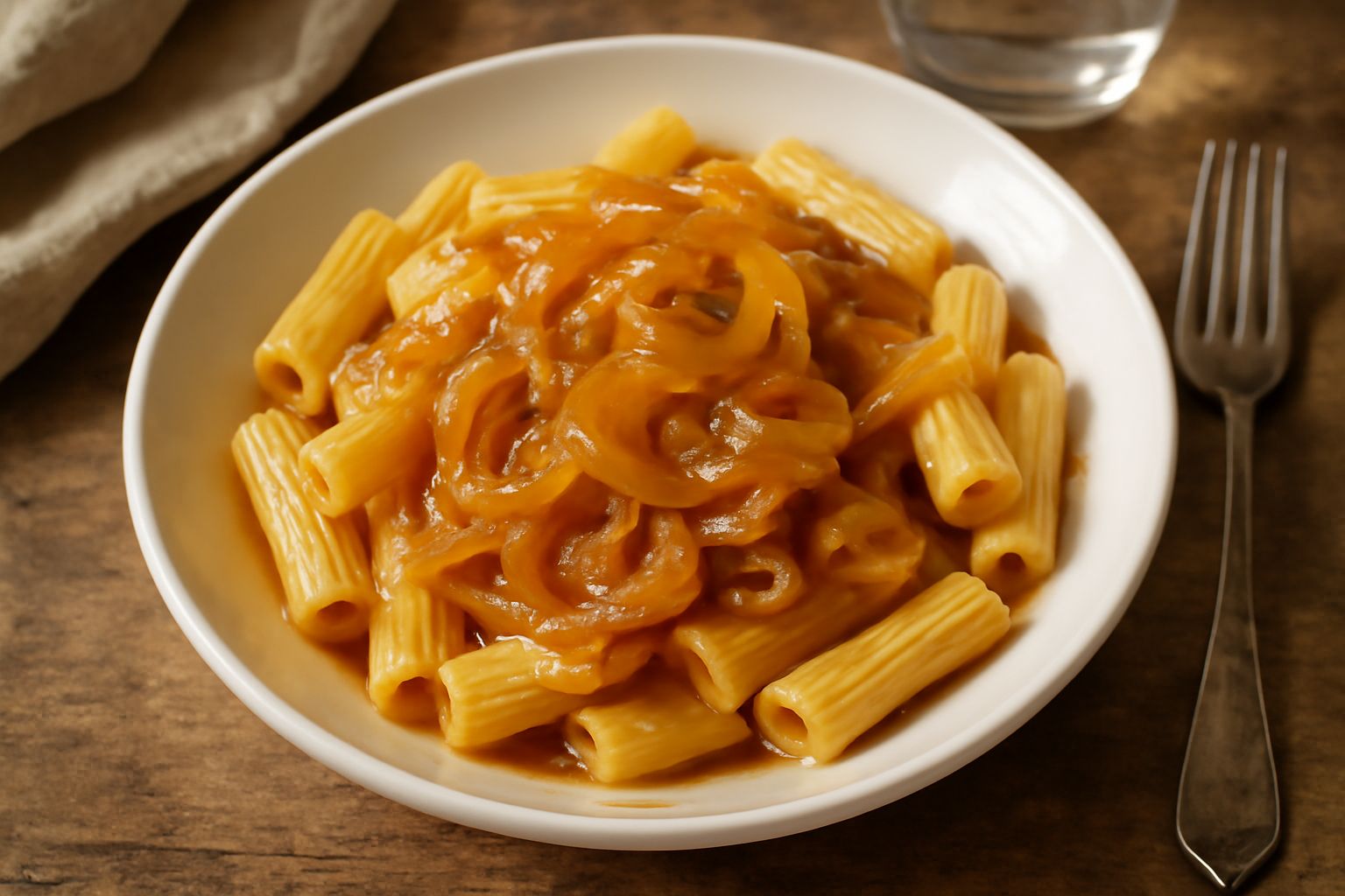 Pasta con le cipolle