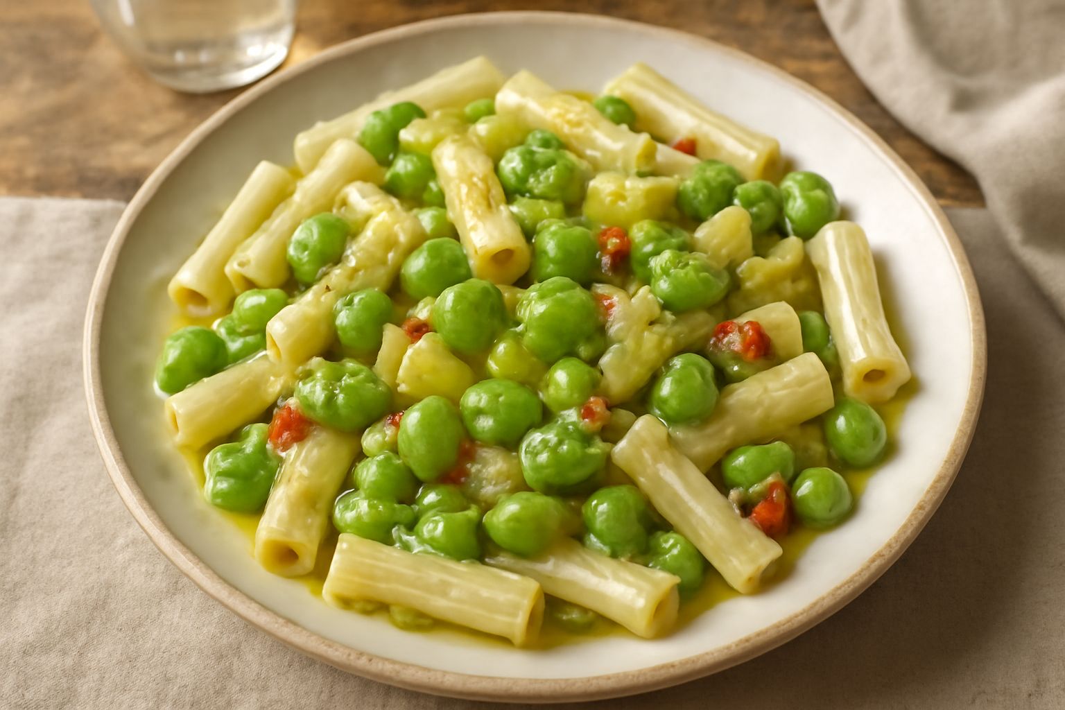 Pasta con le fave