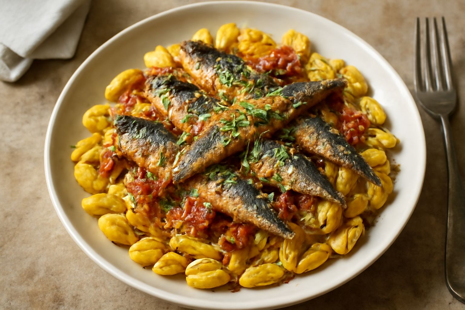 Pasta con le sarde