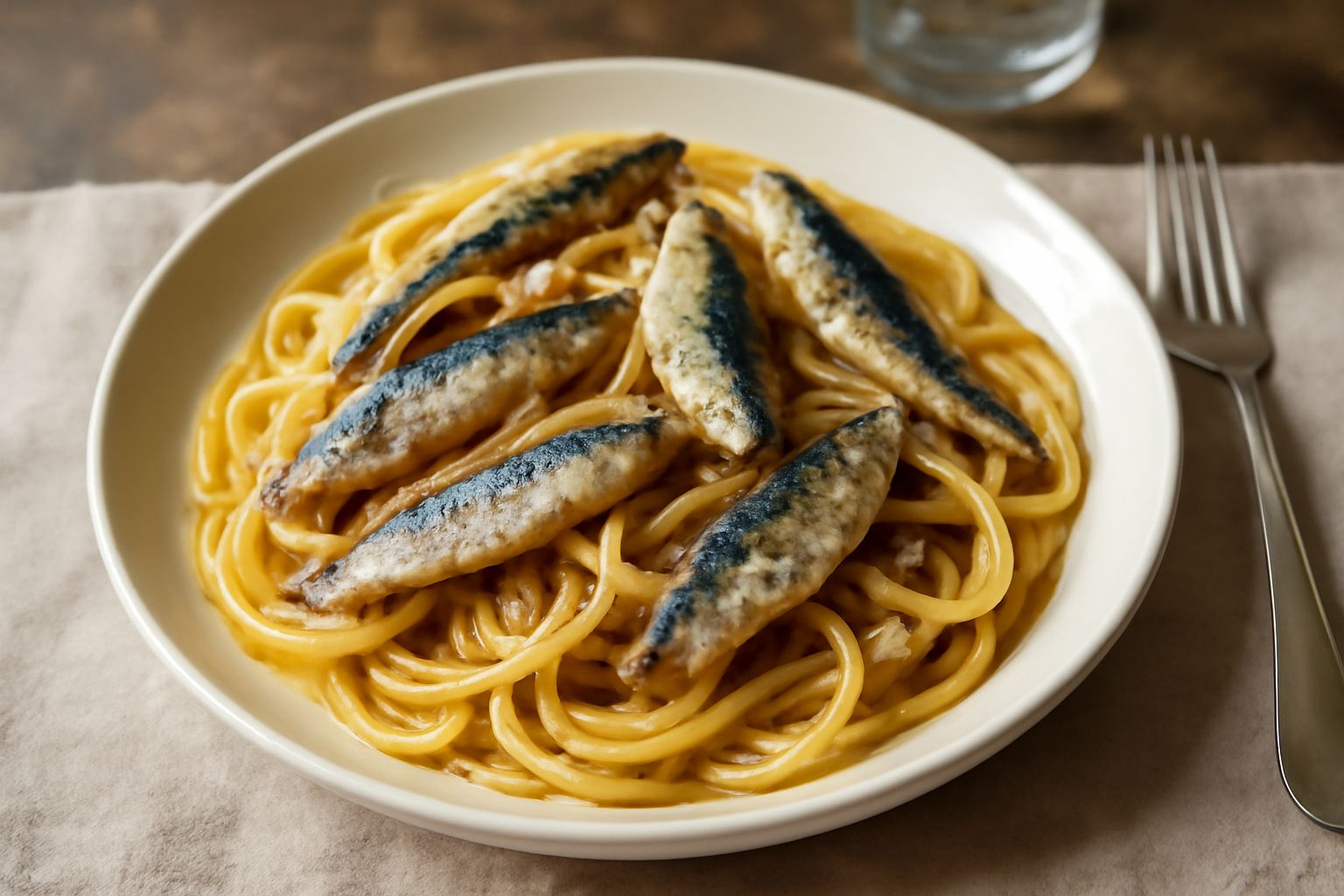 Pasta con le sardine