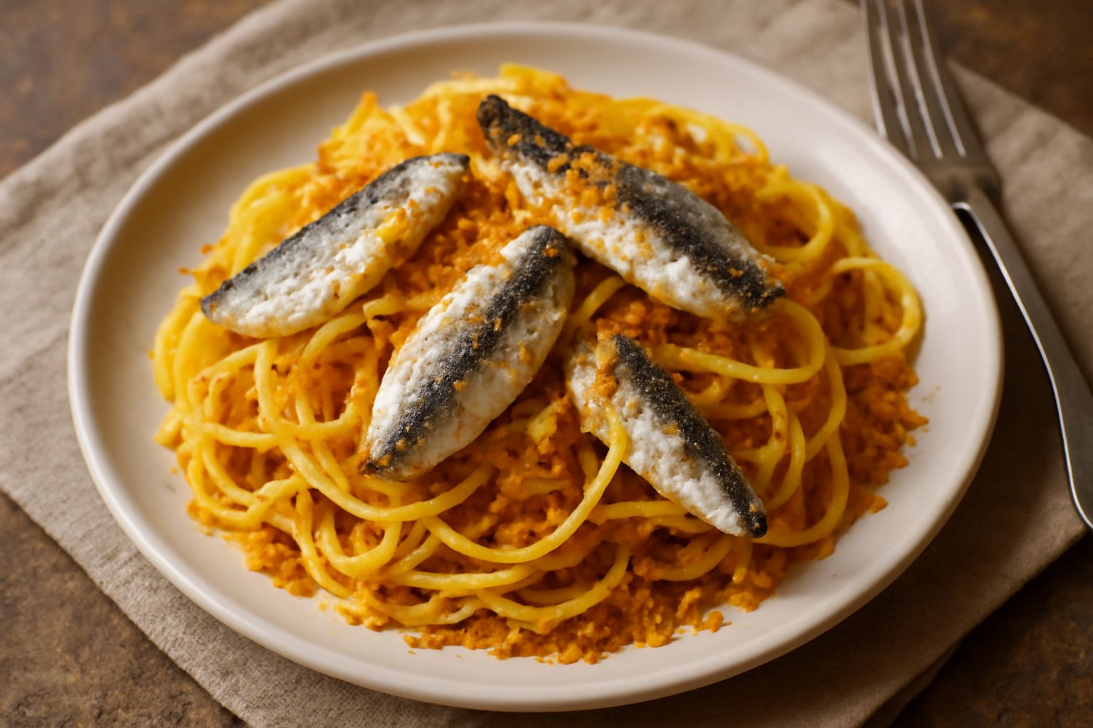 Pasta con le sardine alla palermitana