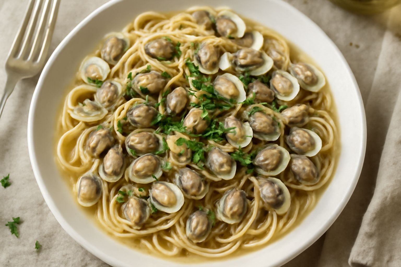 Pasta con le telline