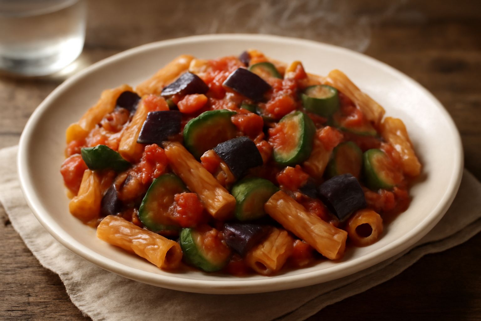 Pasta con le Verdure Cotte