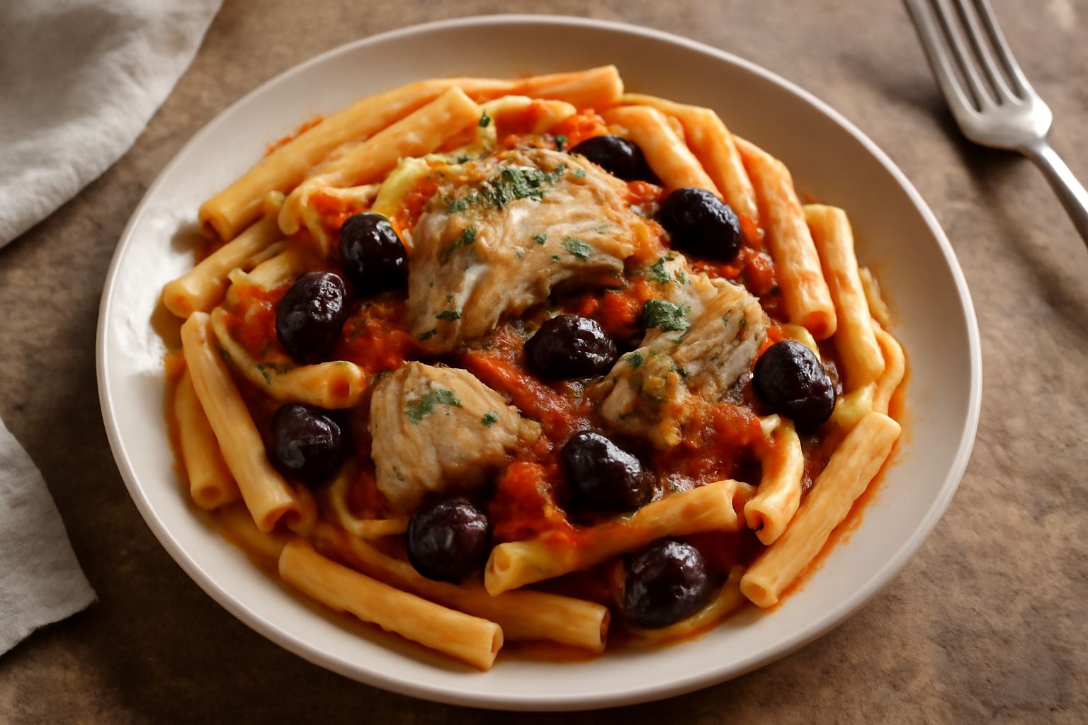 Pasta con lo stoccafisso