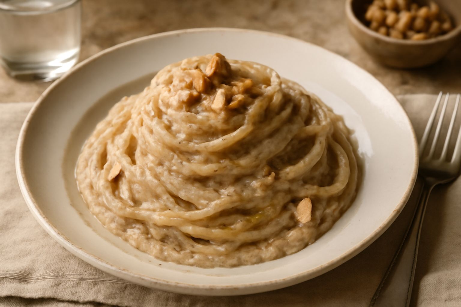 Pasta cu' le noci