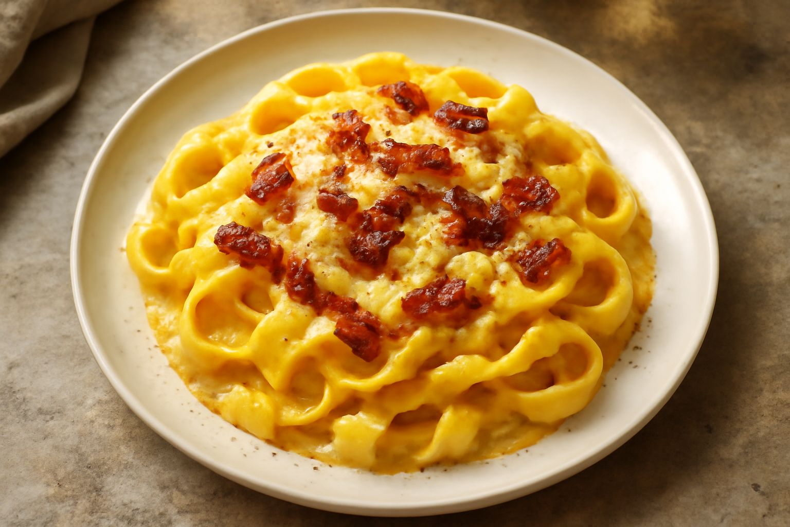 Pasta cu' l'ovu