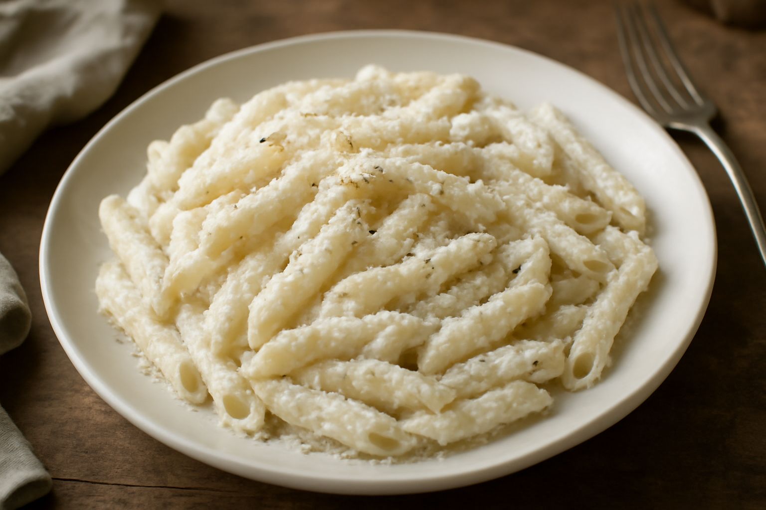 Pasta cù ricotta salata