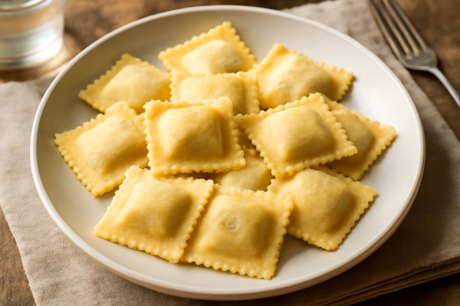 Pasta di semola ripiena