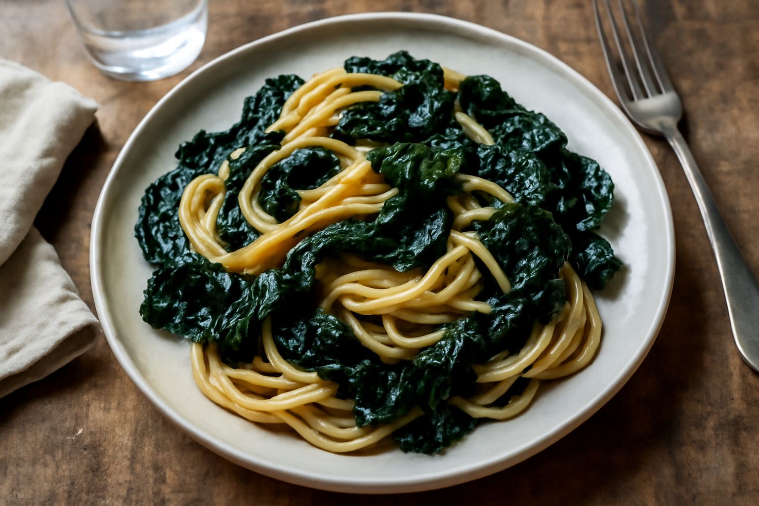 Pasta e cavoli neri