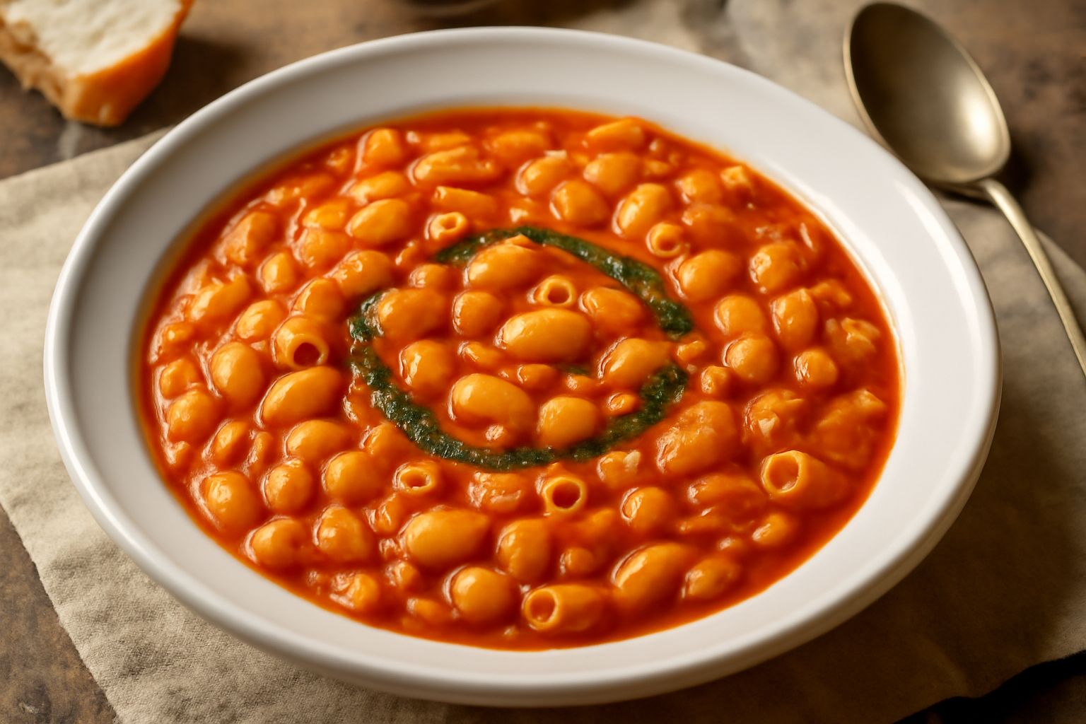 Pasta e fagioli all'uccelletto
