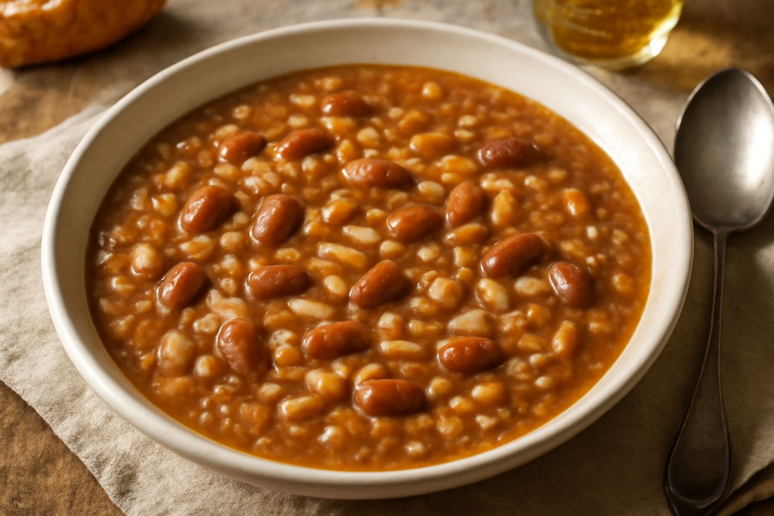 Pasta e fagioli mantovana