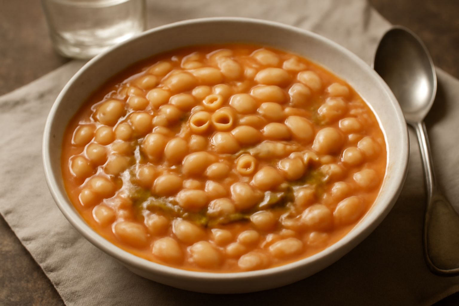 Pasta e fagioli pisana