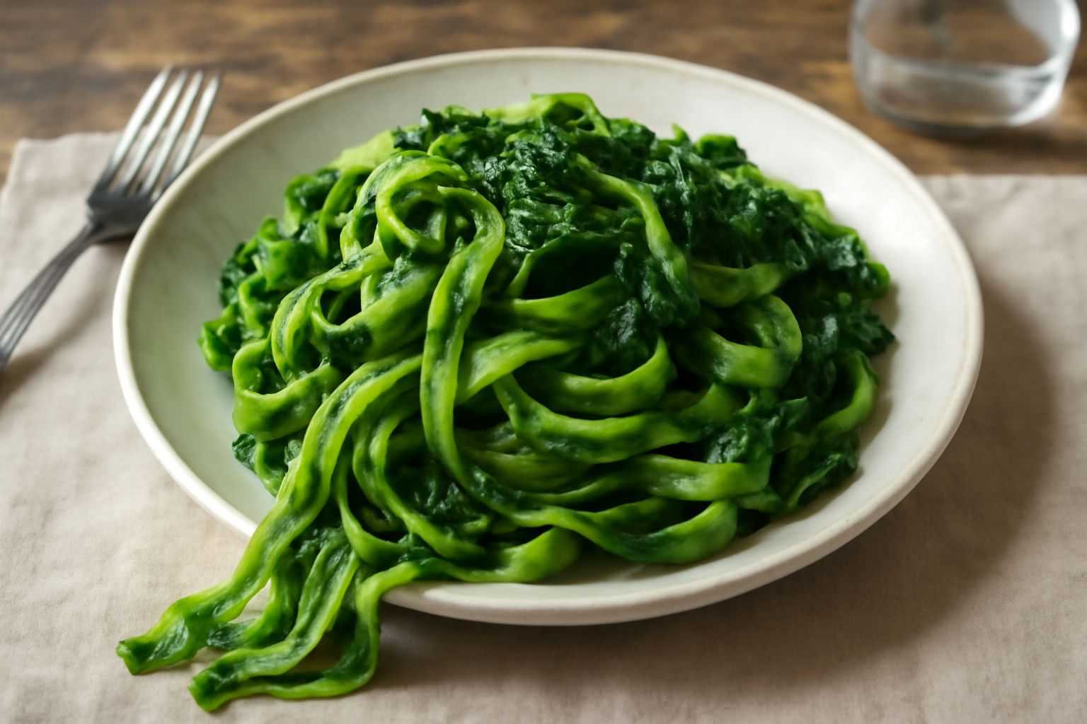 Pasta e spinaci
