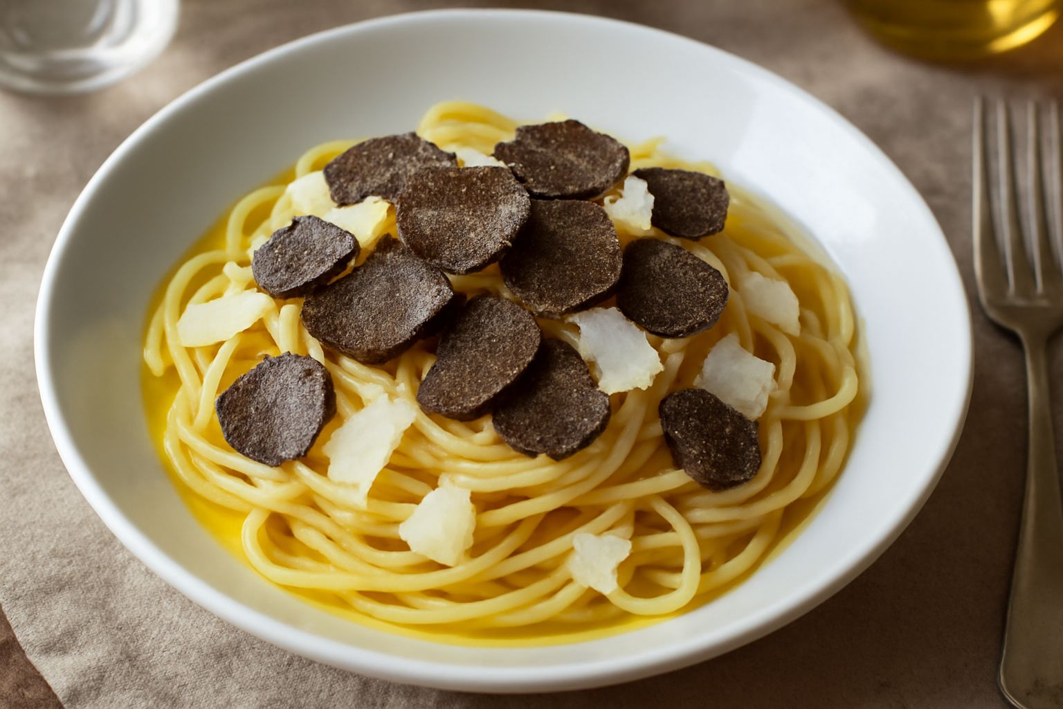 Pasta fredda ai tartufi