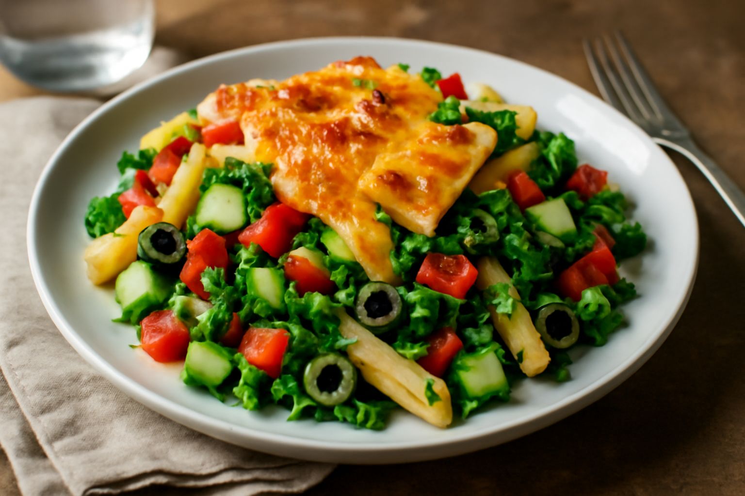 Pasta fredda al forno