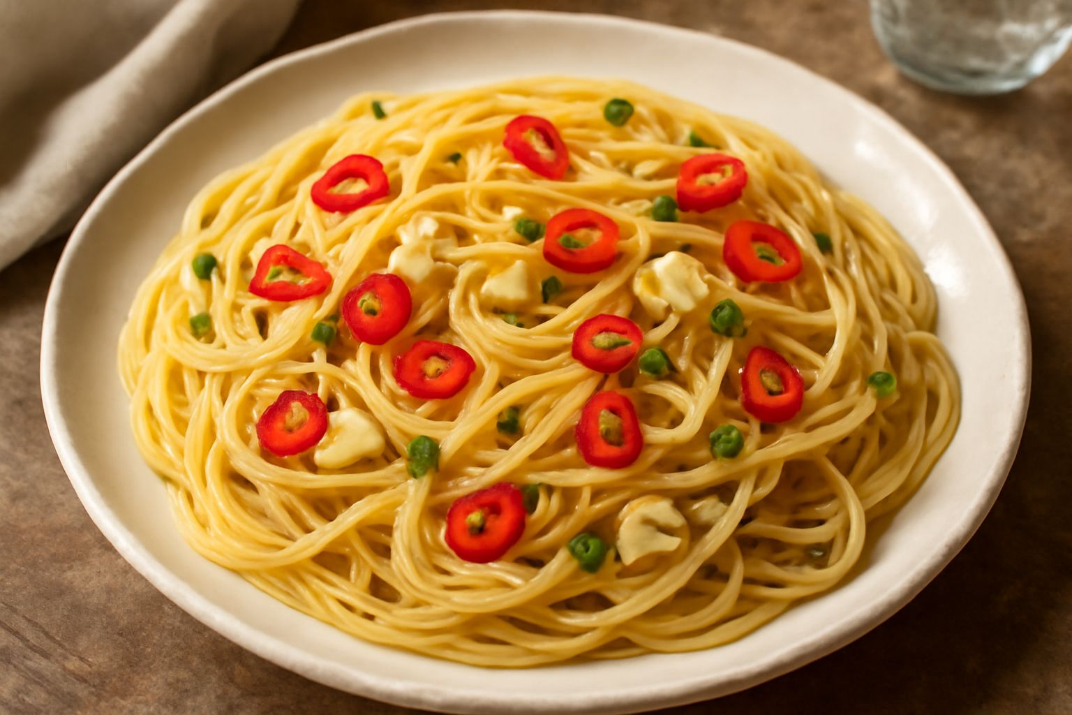 Pasta fredda al peperoncino