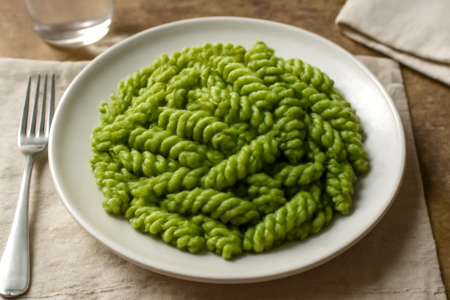 Pasta fredda al pesto genovese