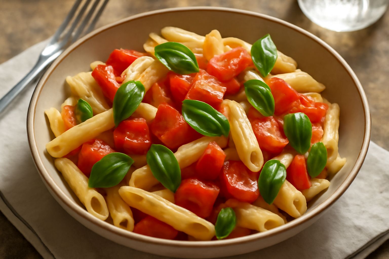 Pasta fredda al pomodoro