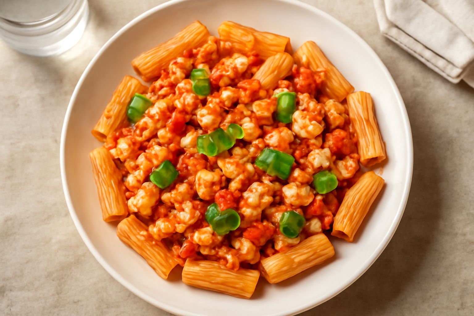 Pasta fredda al ragù di pesce