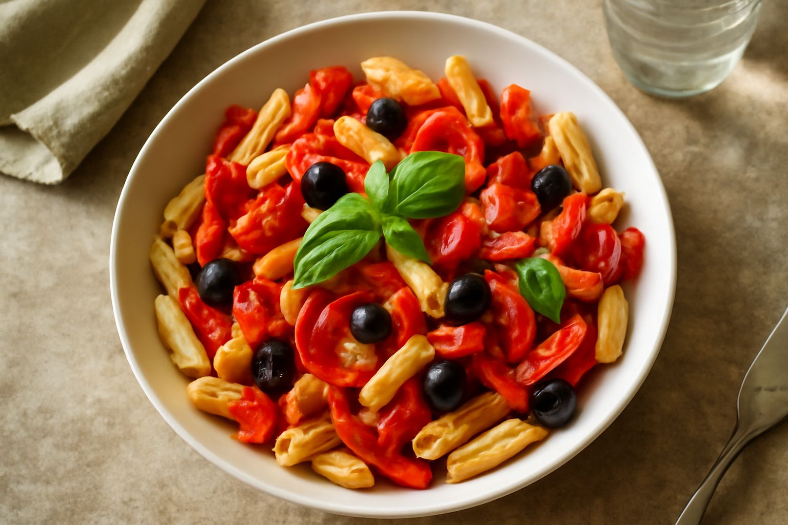 Pasta fredda alla calabrese