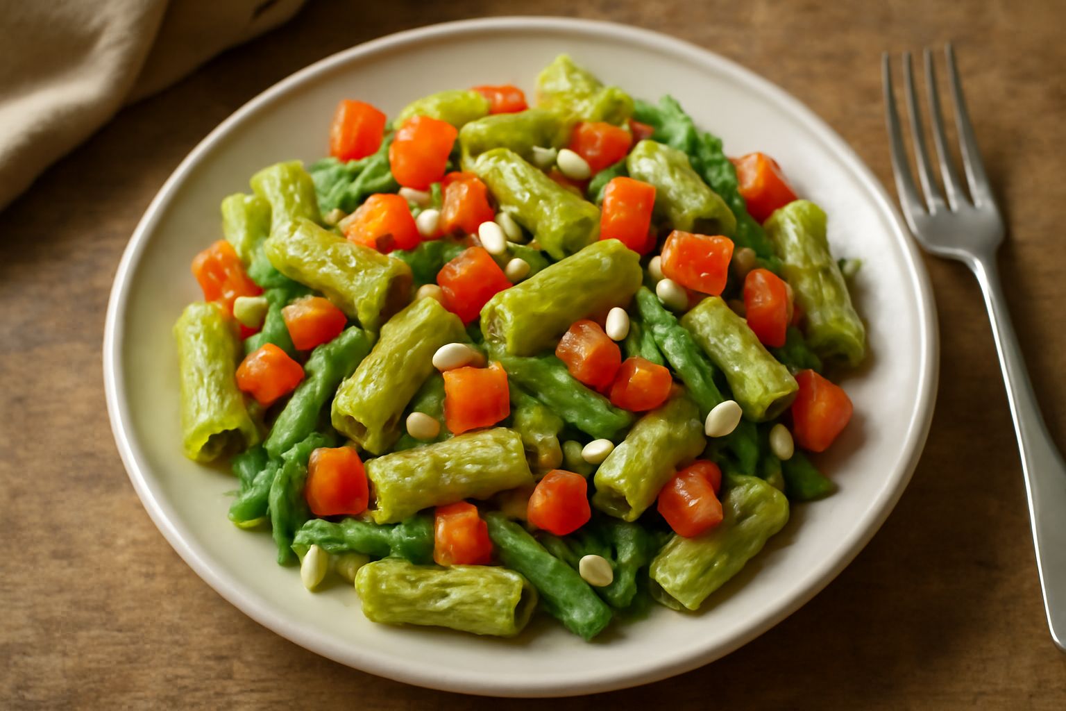 Pasta fredda alla genovese