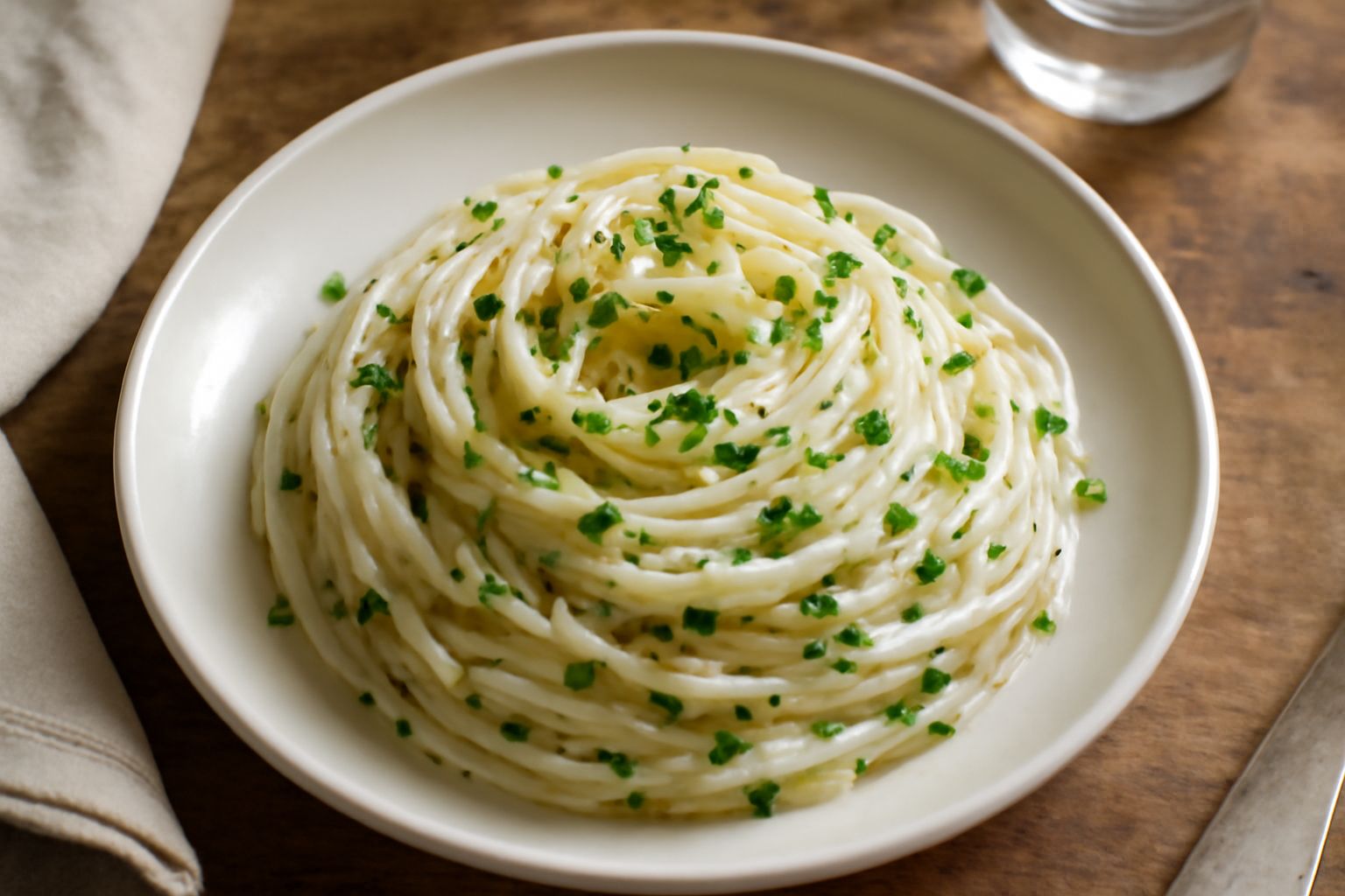 Pasta fredda all'odore