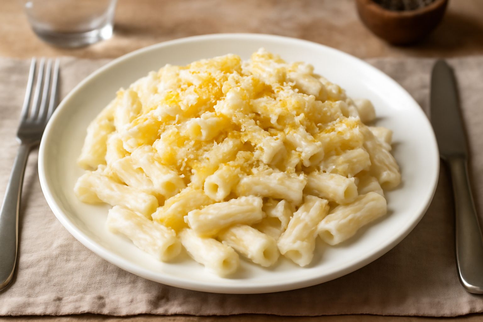 Pasta fredda con formaggio