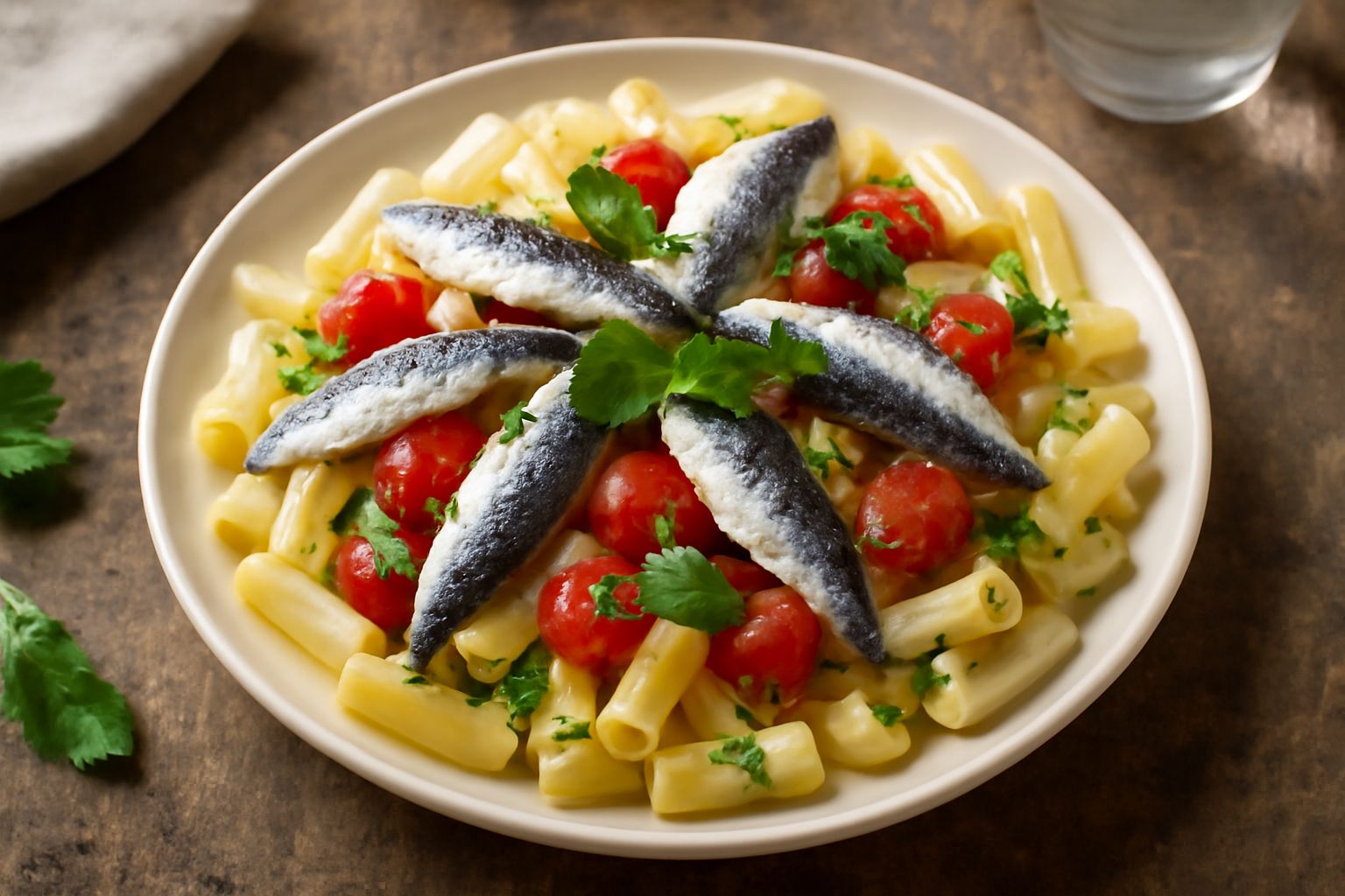Pasta fredda con le sarde