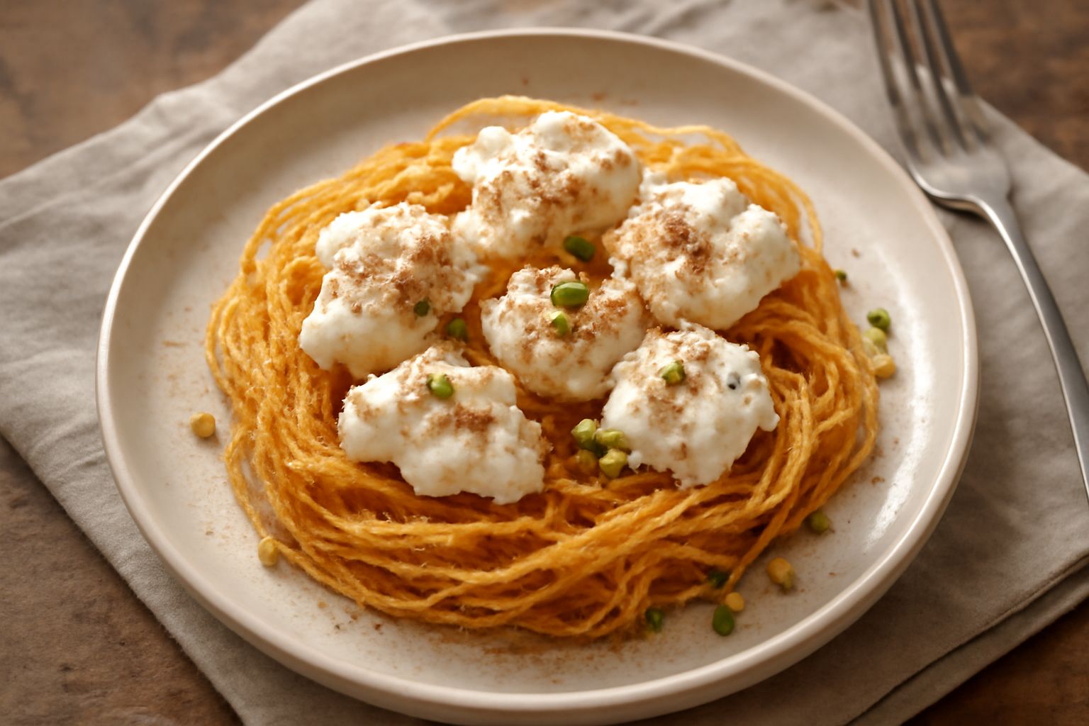 Pasta fritta cu' la ricotta