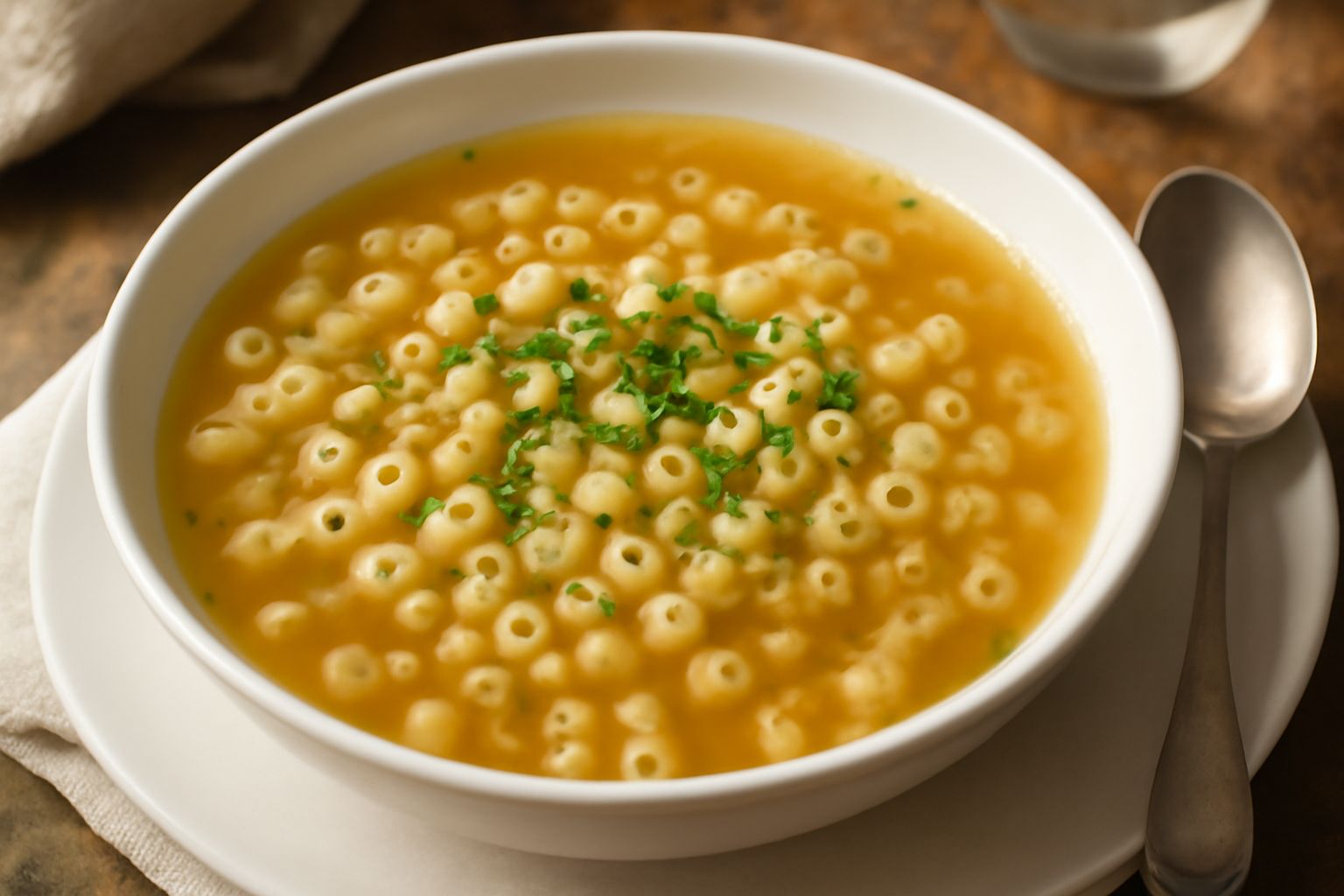Pasta in brodo