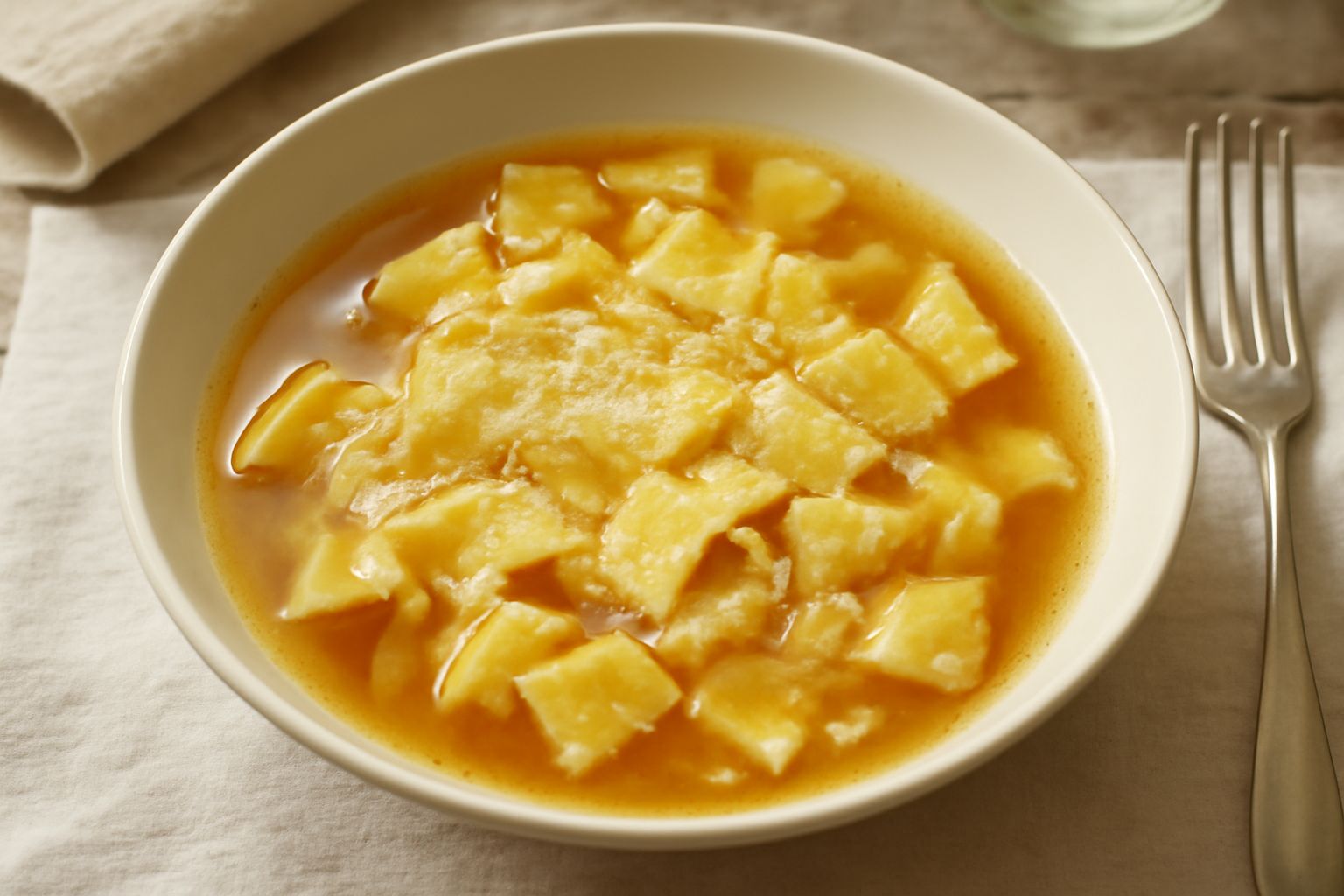 Pasta in brodo alla ferrarese